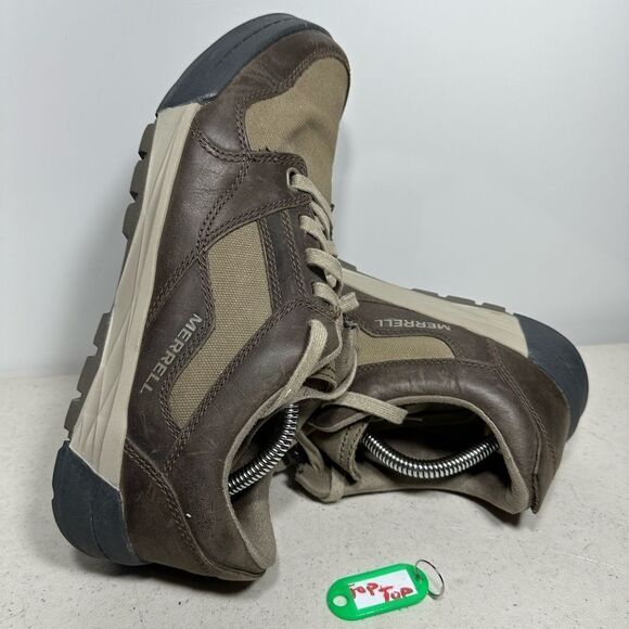 Merrell Men's Berner Shift Lace Athletic Casual Shoe J91411 Boulder Size 8,5 - Picture 1 of 8